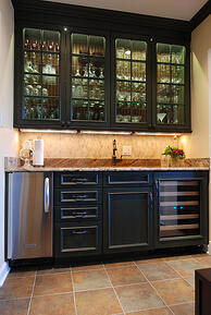 Custom Cabinet Door Style - Glass Door