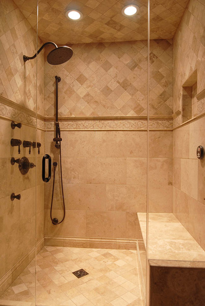 Chicago Bathroom Remodel - Walk-in Shower