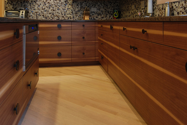 Chicago custom cabinets - quarter sawn