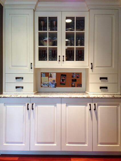 Chicago Kitchen Design Ideas: Adding a Message Center to Your Layout