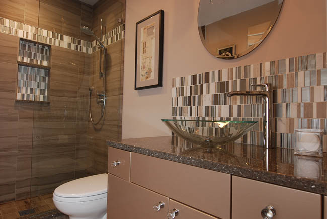 Chicago Bathroom Remodel - Vanity Tops