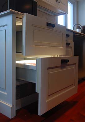 Chicago Kitchen Remodeling and Design - Refrigerator Drawers