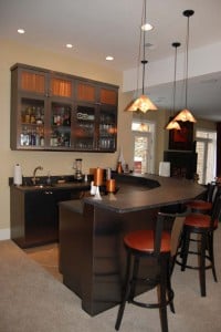 Home Remodeling Basement Bar