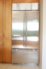 french door model refrigerator