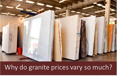 Granite Countertop Prices Why Do Prices Vary So Much