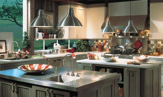Kitchen Design Chicago Using Metal Accents To Spice Up Your Kitchen