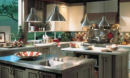 Kitchen Design Chicago - Metal Accents