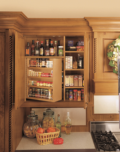 Kitchen Cabinet Spice Rack