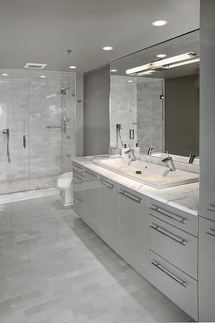 Chicago Bathroom Remodel - Lighting Design