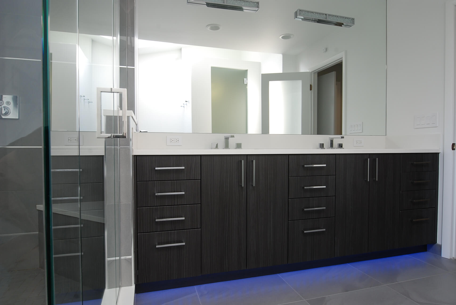 modern master bathroom renovation