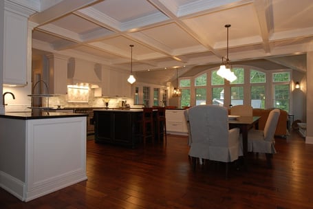 Kitchen and Family Room Design