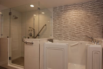 Chicago Bathroom Remodel - Walk-in Tubs