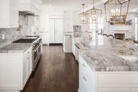 Chicago Kitchen and Bath Remodeling - Antique Brass