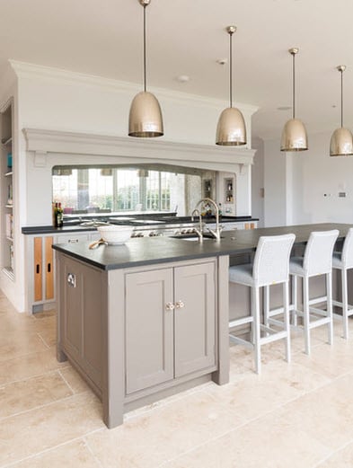 Kitchen Design Ideas - Using Mirrors in the Kitchen