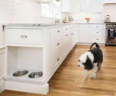 Chicago Kitchen Remodeling - Creating space for the pets