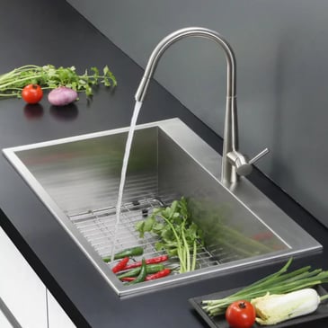 Chicago Kitchen Design - Drop-in sink