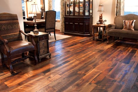 Chicago Home Remodeling - Reclaimed Wood Flooring