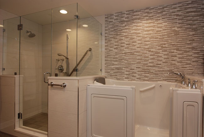 Drop In Tub Ideas - Transitional - bathroom - Design Build 4U Chicago